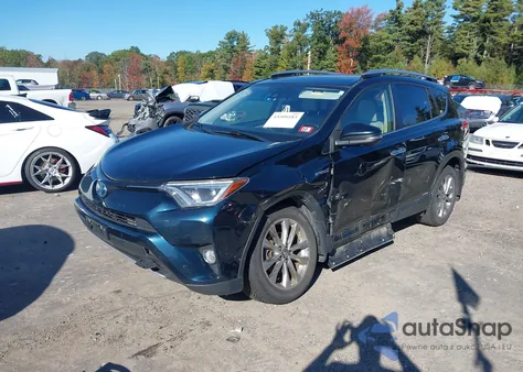 2018 Toyota Rav4 Hybrid Limited from USA, damaged, VIN JTMDJREV6JD200396
